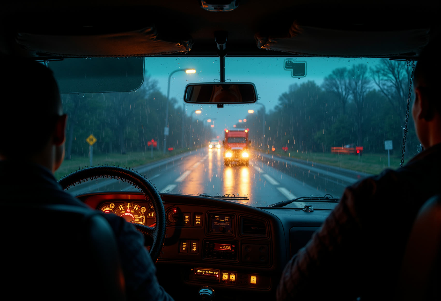 Inside Hookline Towing & Recovery